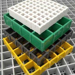 Формованный Стеклопластиковый Решётчатый Настил С Открытыми Ячейками